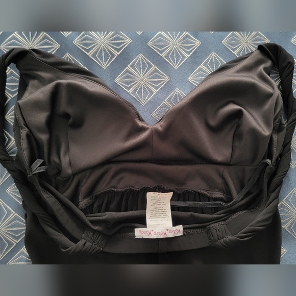 Long Black Evening Dress - XL By Wishes, Wishes Wishes  - XL - Picture 6 of 6